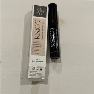 KS and Co Sheer Tinted Brow Gel - Dark Brown